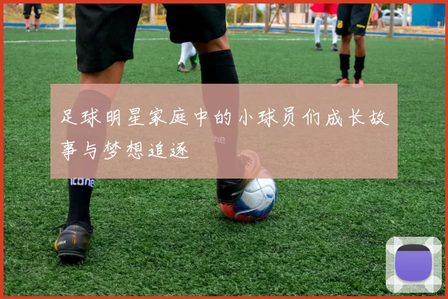 足球明星家庭中的小球员们成长故事与梦想追逐
